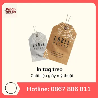 In tag treo - Sang trọng