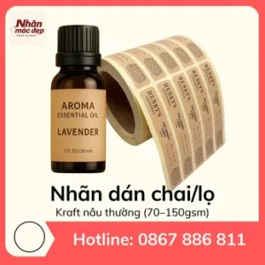 Nhãn dán chai/lọ