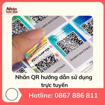 Nhãn QR Hướng Dẫn Sử Dụng Cho Thiết Bị Điện Tử