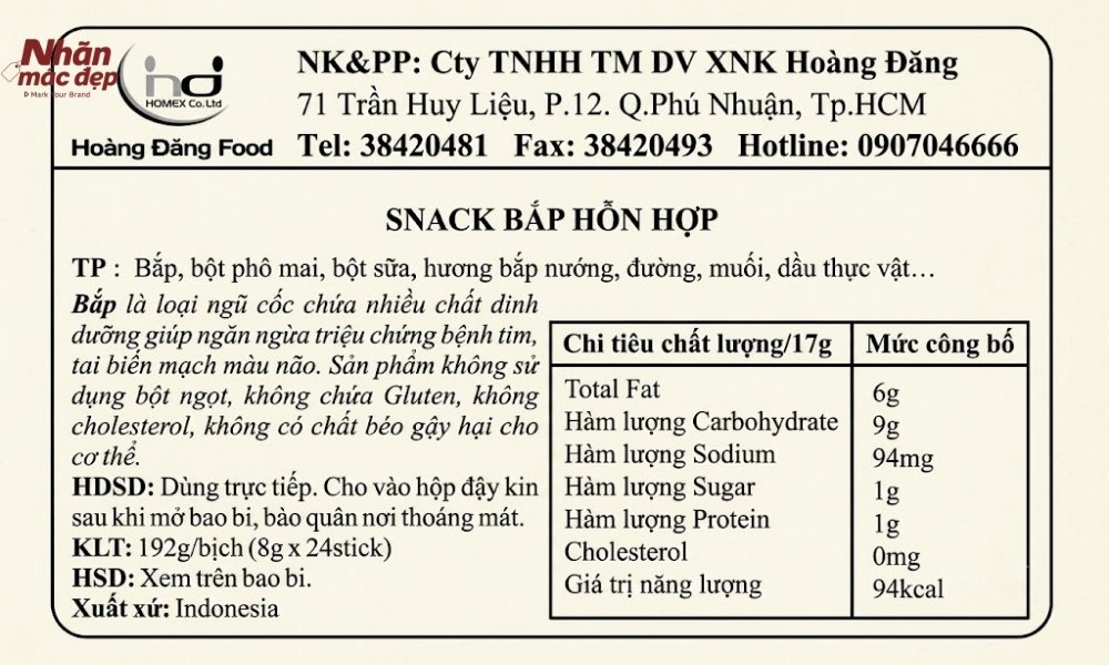 Nhãn Mác Đẹp