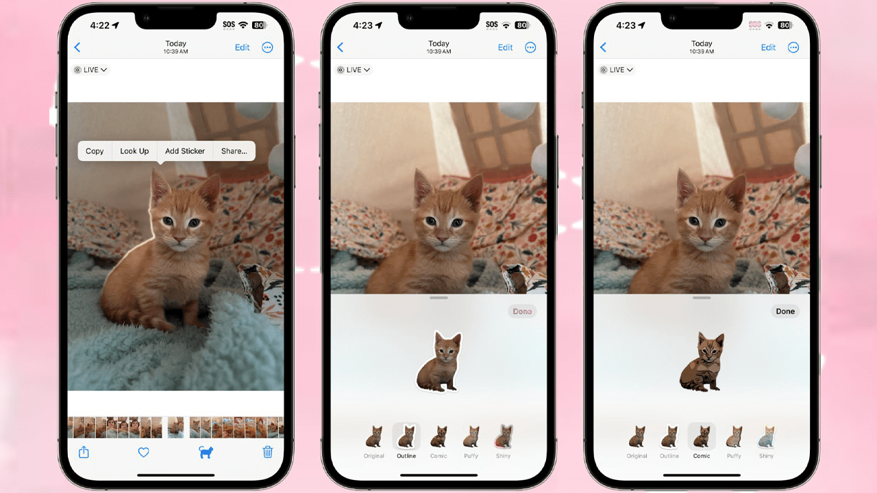 Cách tạo sticker từ ảnh trên IOS