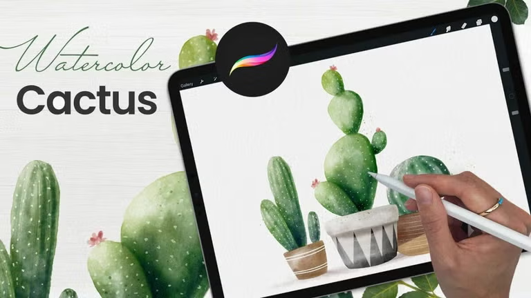 Ảnh từ app Procreate