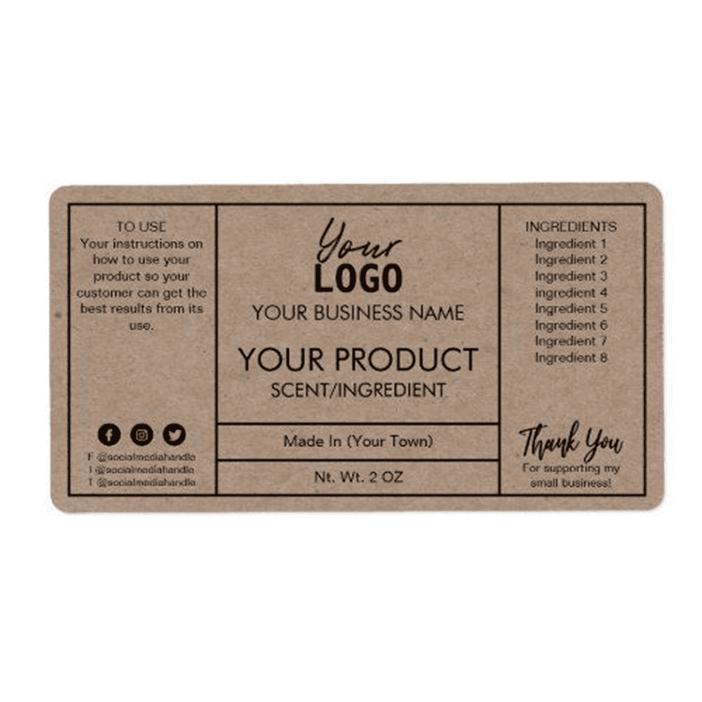 Label kraft