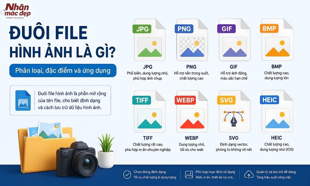 Đuôi file hình ảnh là gì?