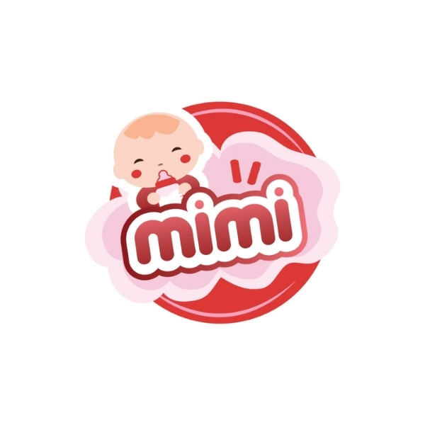 Logo bỉm sữa dễ thương 2