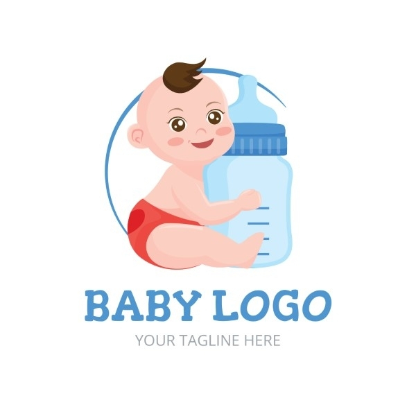 Logo bỉm sữa dễ thương 5