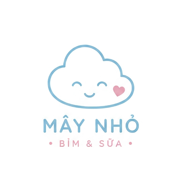 Logo bỉm sữa tối giản 3