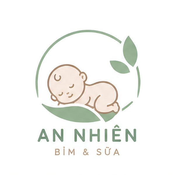 Logo bỉm sữa tối giản 4