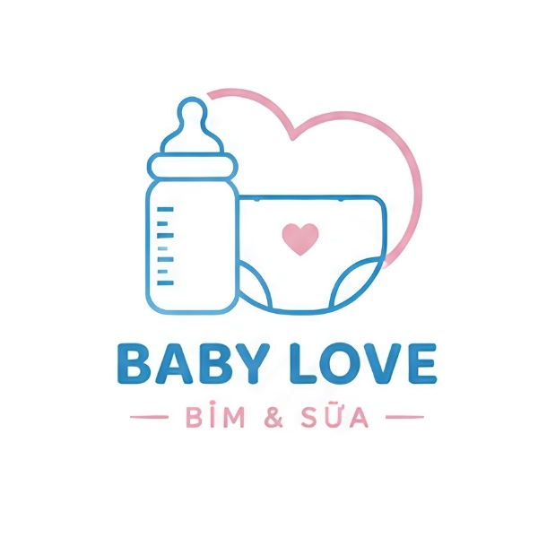 Logo bỉm sữa tối giản 7