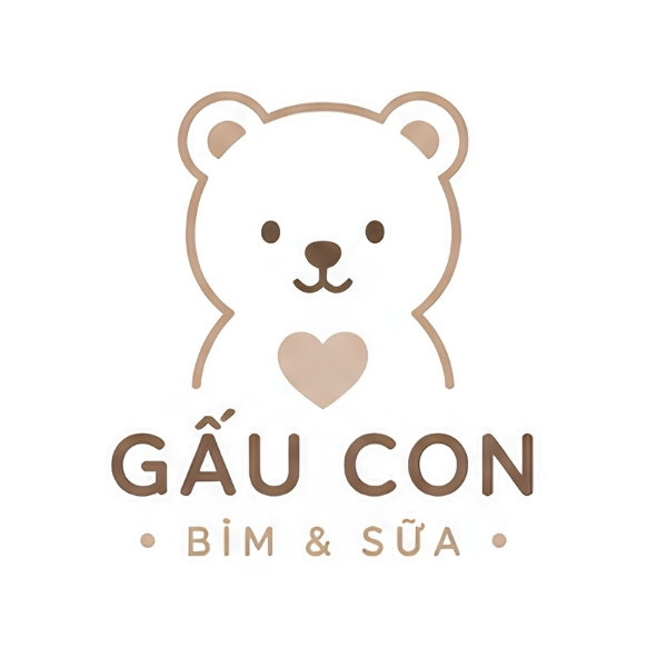 Logo bỉm sữa tối giản 8