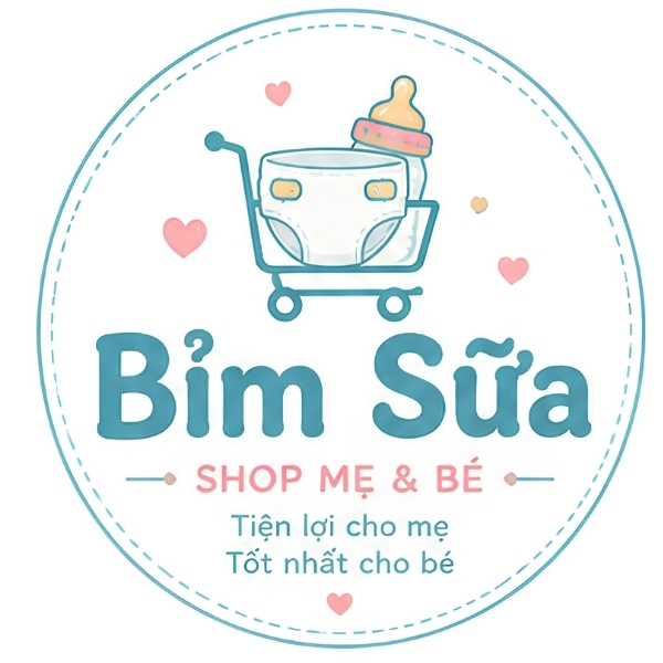 Logo cửa hàng bỉm sữa 4
