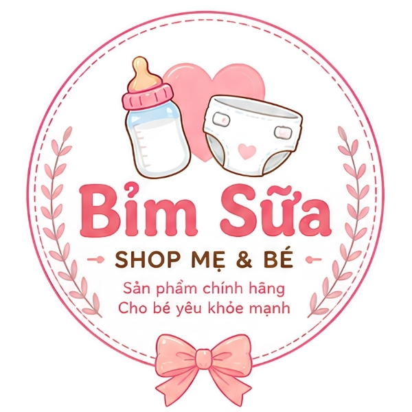Logo cửa hàng bỉm sữa 6