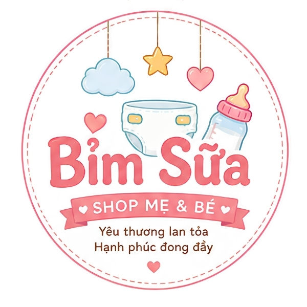 Logo cửa hàng bỉm sữa 7