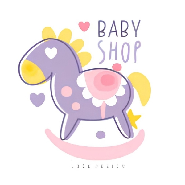 Logo shop đồ chơi trẻ em 3