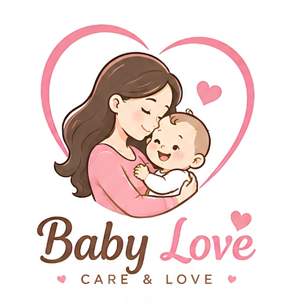 Mẫu logo mẹ và bé dễ thương 4