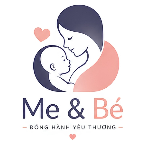 Mẫu logo mẹ và bé hiện đại 1