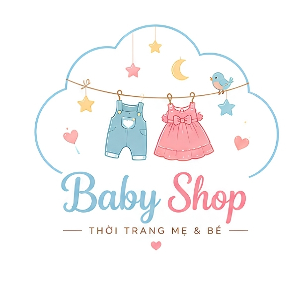 Logo shop quần áo mẹ và bé 7