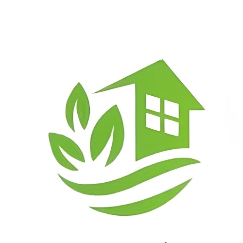 Logo lá trà phong cách hữu cơ 4