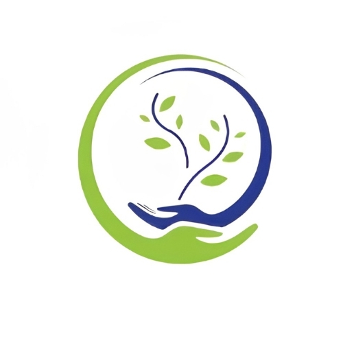Logo lá trà phong cách hữu cơ 7