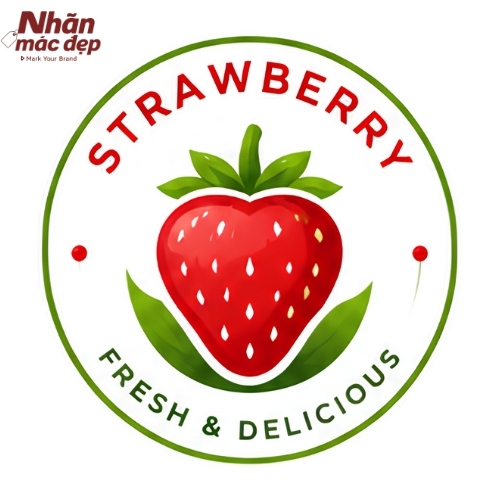 Logo trái cây dạng hình tròn 5