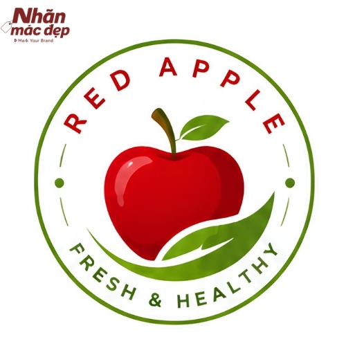 Logo trái cây dạng hình tròn 3