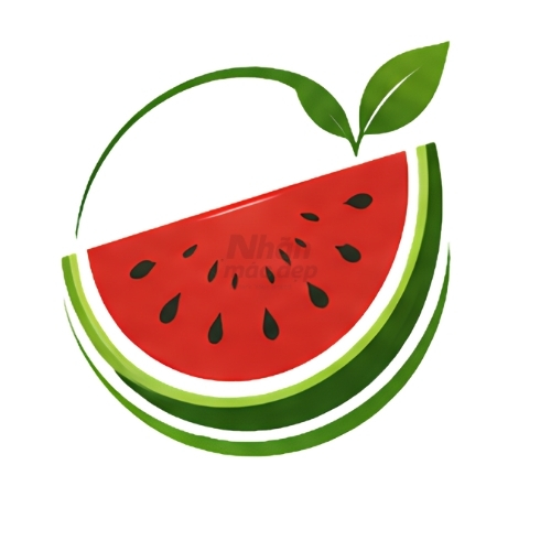 Logo dạng hoa quả làm hình nền 7