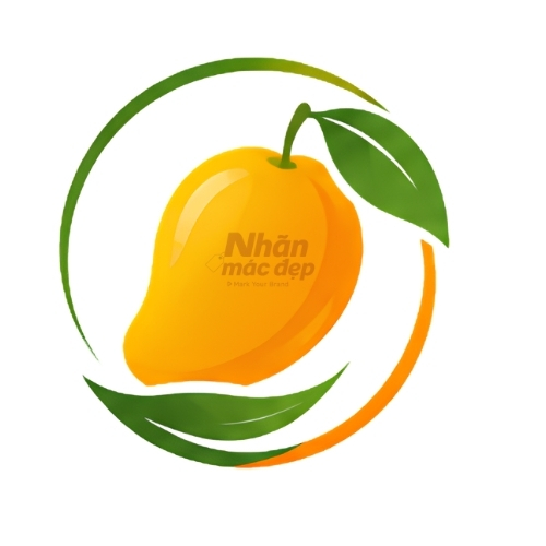 Logo dạng hoa quả làm hình nền 5