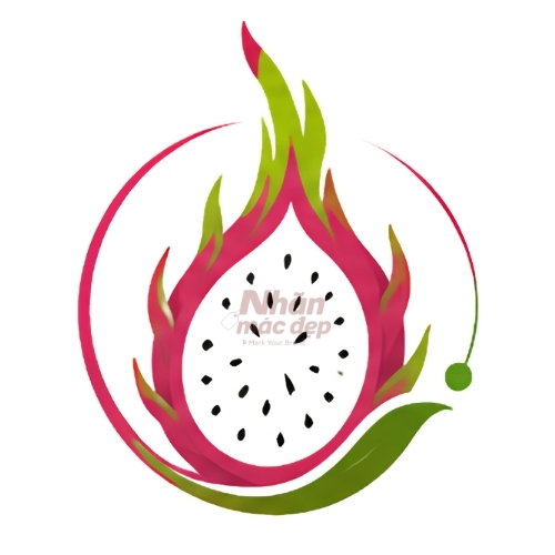 Logo dạng hoa quả làm hình nền 1