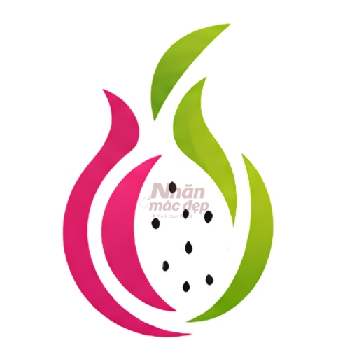 Logo dạng trái cây trừu tượng 1