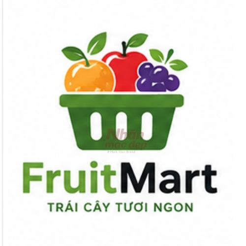 Logo trái cây dạng chữ 7