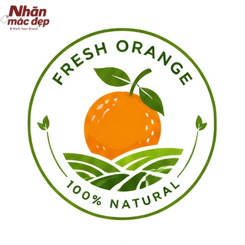 Logo trái cây dạng hình tròn 10