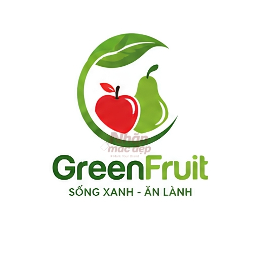 Logo trái cây dạng chữ 5