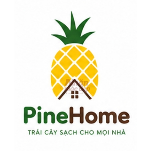 Logo trái cây dạng chữ 4