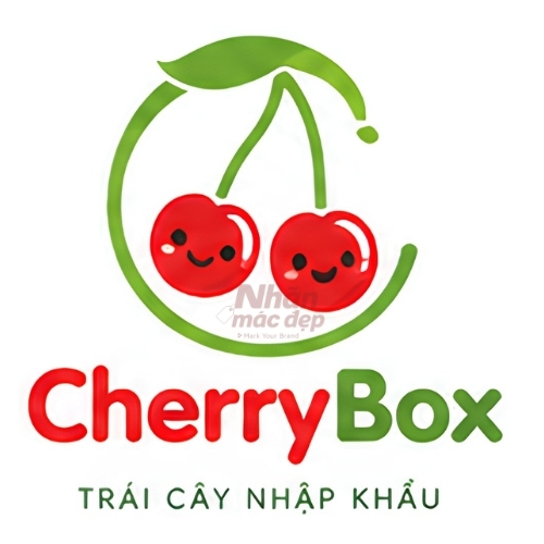 Logo trái cây dạng chữ 2
