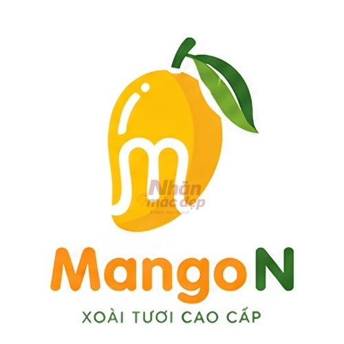 Logo trái cây dạng chữ 1