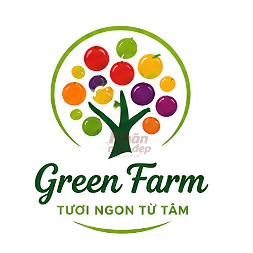 Mẫu logo trái cây độc đáo 7