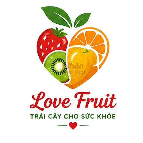 Mẫu logo trái cây độc đáo 5