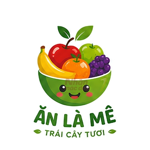 Mẫu logo trái cây độc đáo 3