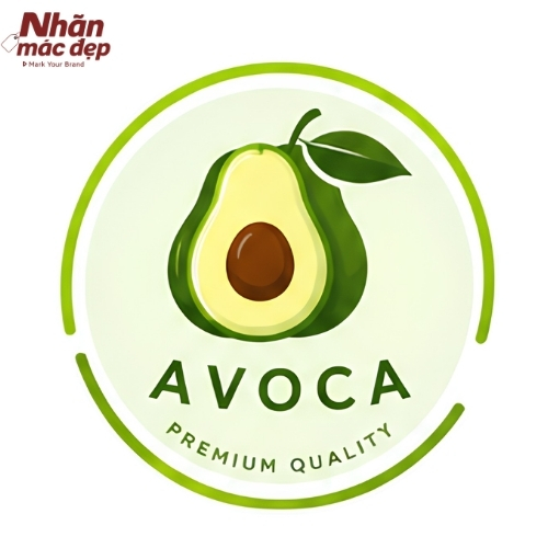 Logo trái cây dạng hình tròn 7