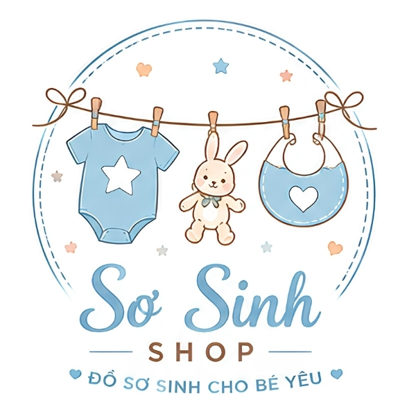Logo shop đồ sơ sinh 2